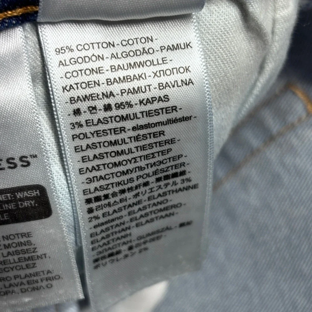 Levi's Jeans Mens 38x30 505 Regular Fit Blue Stretch EUC